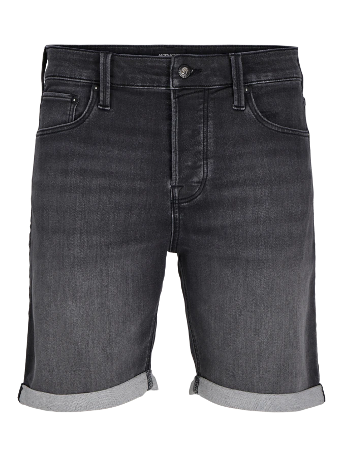Afbeelding van 12269501 RICK ICON GE 062 Black  - Denim Heren Short - Jack & Jones